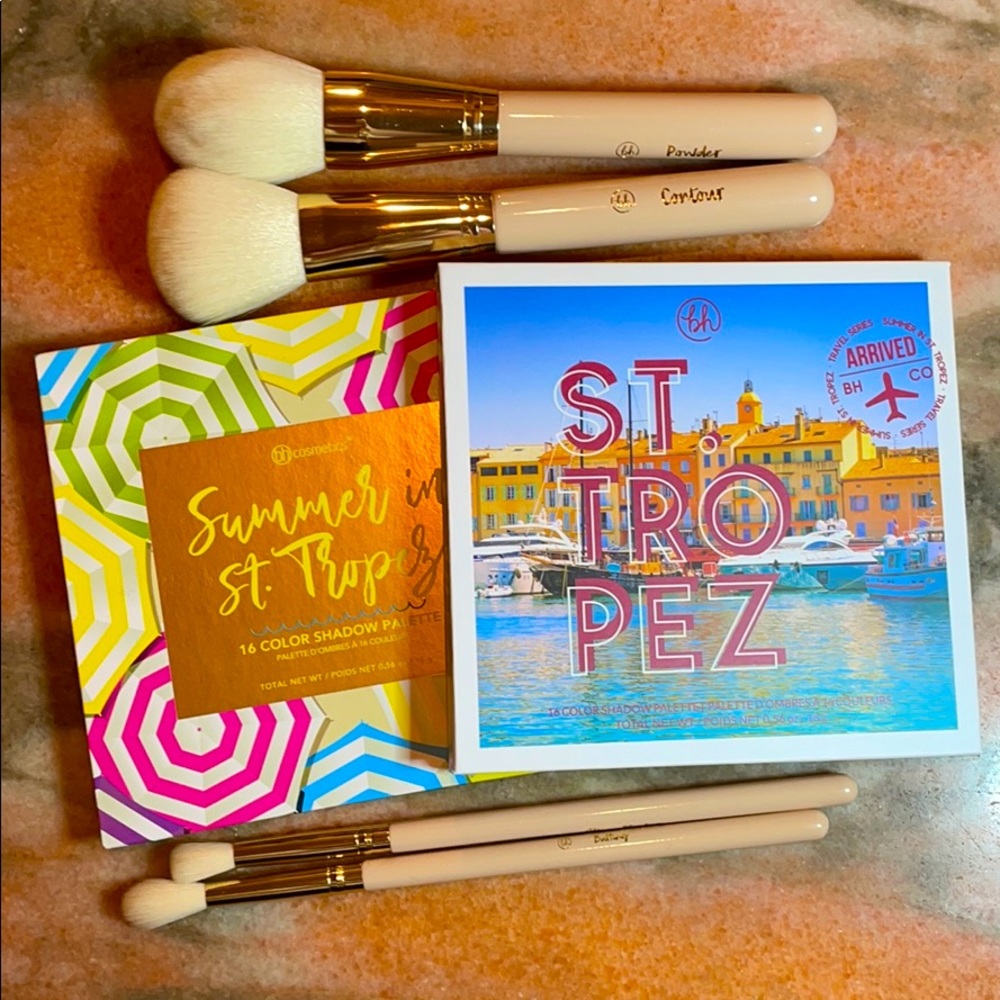 BH COSMETICS St. Tropez shadow & brush bundle